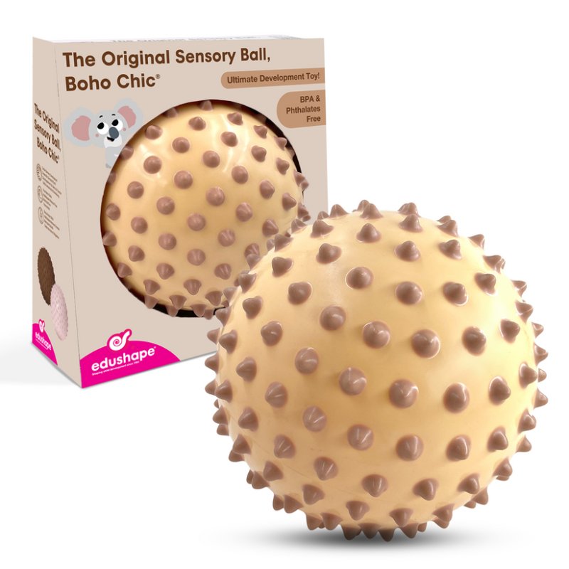 Edushape - Sensory Ball - 18 Cm - Cream colored (E705172cr)