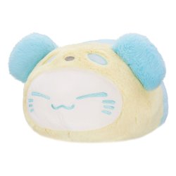 Nemuneko Cat peluche Pastel Panda Big Blue 33 cm
