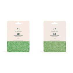 The Body Shop Aloe Vera Soothing Sheet Mask Calming For Sensitive Skin Vegan 0.6 Fl Oz