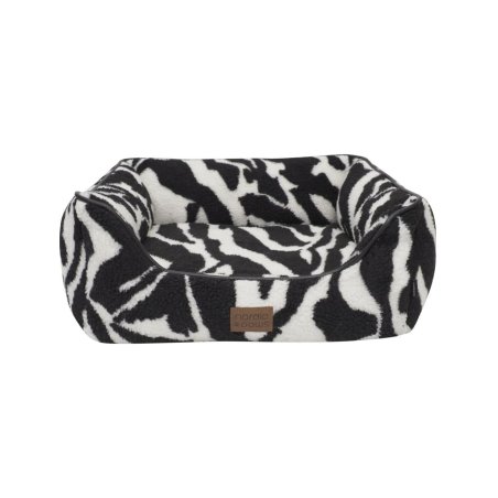 Nordic paws - Zebra Comfort Dogbed - Zebra Pattern - M 60 x 52 x 20 cm