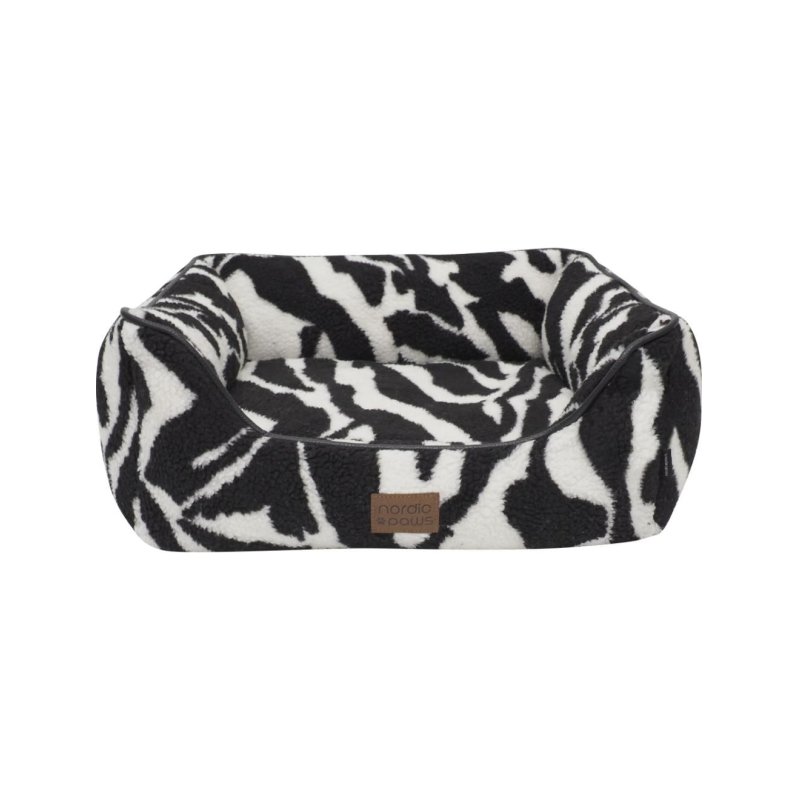 Nordic paws - Zebra Comfort Dogbed - Zebra - S 50 x 43 x 19 cm