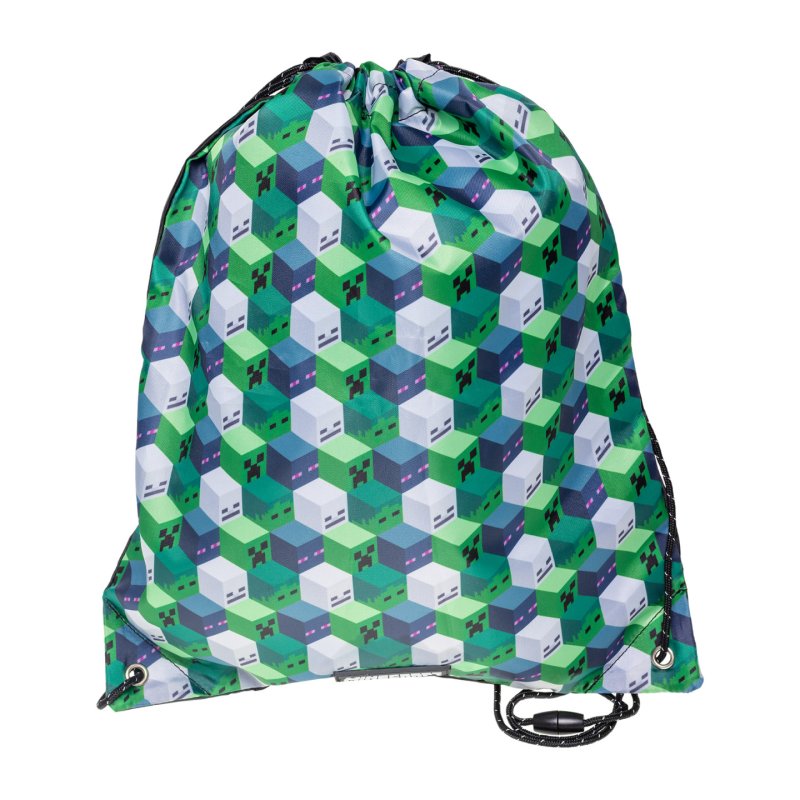 Stor - Minecraft Draw-string Gym Bag - 35 x 45 cm