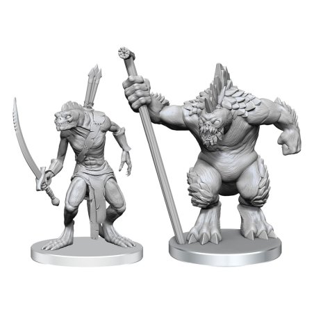 Pathfinder Deep Cuts miniatures à peindre Xulgath Skirmisher & Stoneliege