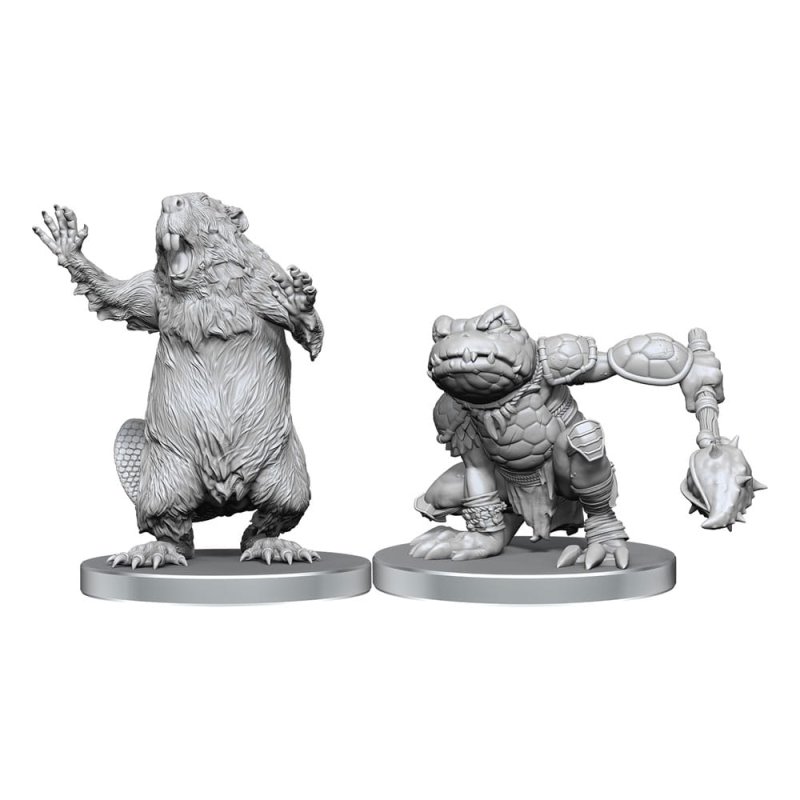 Pathfinder Deep Cuts miniatures à peindre Boggard Scout & Castoroides