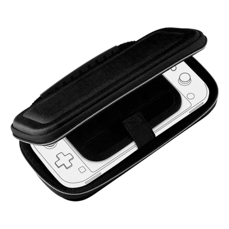 NACON SWITCH2POUCHBLACK Étui de transport Nintendo EVA (Acétate de vinyle d'éthylène), Nylon Noir
