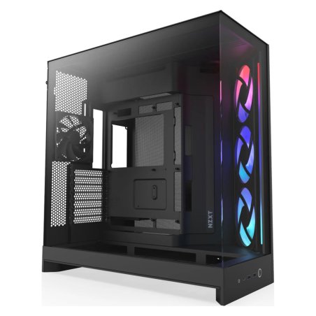 H9 Flow RGB (schwarz (matt), Tempered Glass x 2)