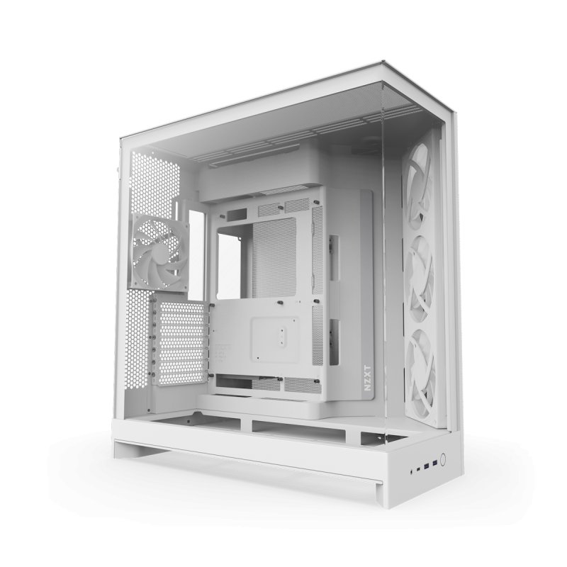 NZXT H9 FLOW RGB (2025) weiß | PC-Gehäuse