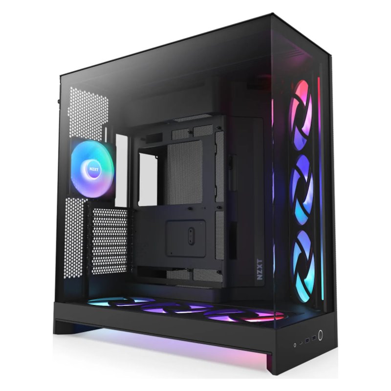 H9 Flow RGB (schwarz (matt), Temperd Glass x 2)