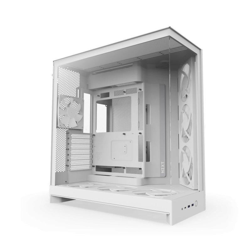 H9 Flow RGB (weiß (matt), Temperd Glass x 2)