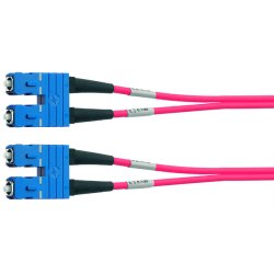Telegärtner L00882A0031 InfiniBand/fibre optic cable 3 m SC Violet