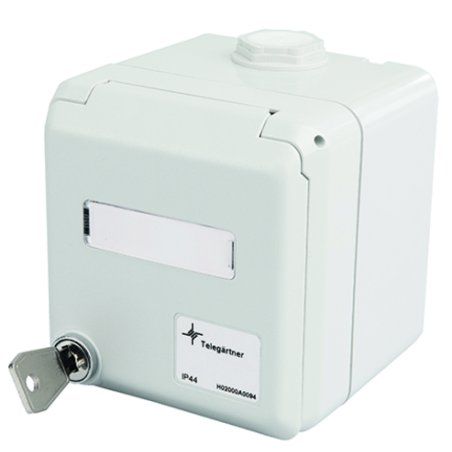 Telegärtner H02000A0094 outlet box Grey