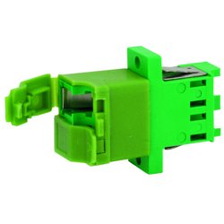 TELEG LC Duplex Coupleur, Multimode Keramikhülse, Gehäuse turq., Z77