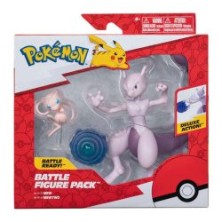 Pokémon - Battle Figure Set 2 PK - Mewtwo and Mew (PKW2941)