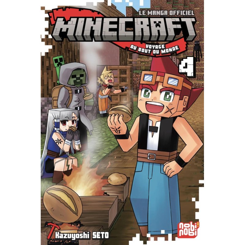 MINECRAFT - Le manga officiel - Voyage au bout du monde - Tome 4
