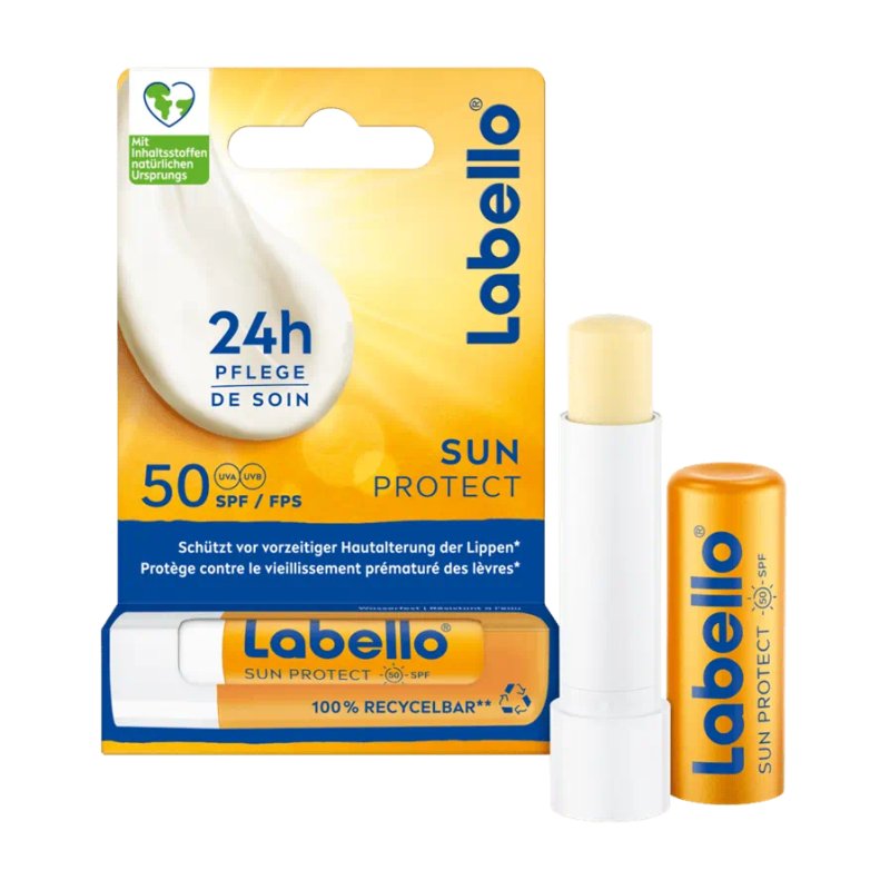 Labello Sun Protect LSF 50 baume pour les lèvres Beaume pour les lèvres Unisexe 4,8 g