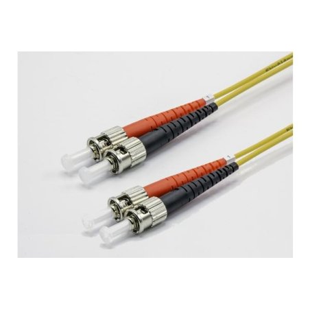 15m ST-UPC/ST-UPC G652D OS2 2.0mm LS0H yellow zip cord