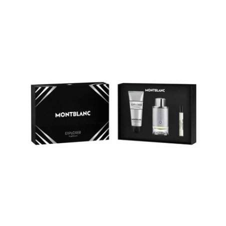 Montblanc Explorer Platinum Eau De Perfume Spray 100ml Set 3 Pie - Men's Fragrances