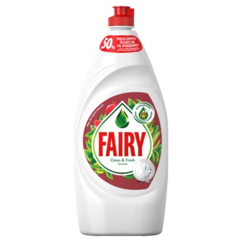 Fairy Clean & Fresh Pomegranate Dishwasher Liquid 900ml