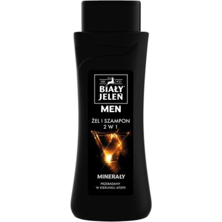 Bialy Jelen Hypoallergenic Shower Gel Shampoo for Men 300ml