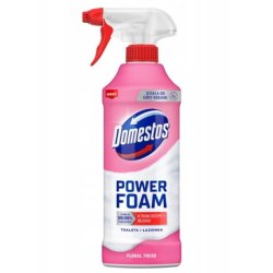 Domestos Power Foam Floral Fresh Toilet Foam Spray, 435 Ml