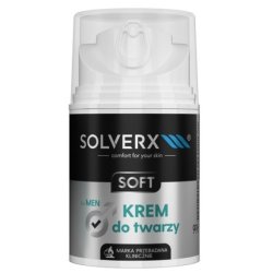 Solverx Soft Face Cream For Men 50ml