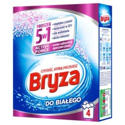 Bryza Active Force 5-in-1 White Washing Powder 260g - Pack of 4 Washes