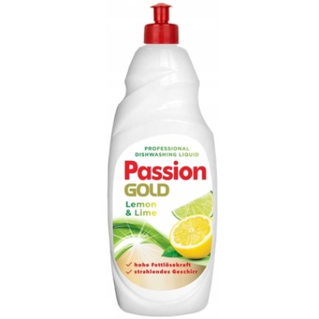 Passion Gold Dishwashing Liquid Lemon Lime 850 Ml