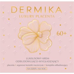 Dermika Luxury Placenta Renewal & Smoothing Cream with Argan Tree Stem Cells 50ml