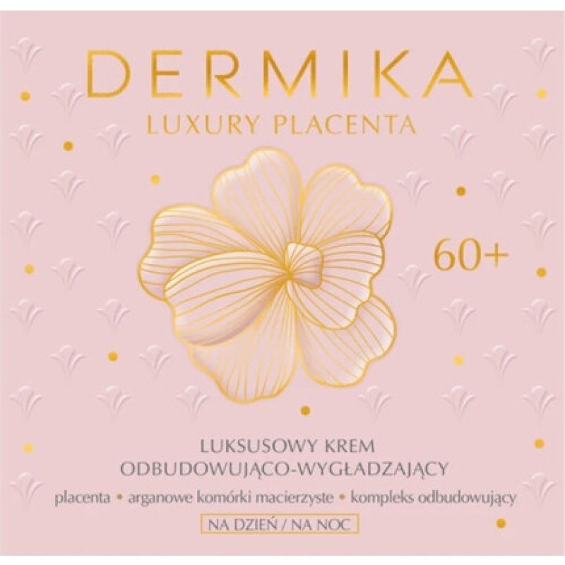 Dermika Luxury Placenta Renewal & Smoothing Cream with Argan Tree Stem Cells 50ml