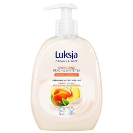 Luxja Creamy and Soft Energising Cream Peach and White Tea Liquid Soap 500ml
