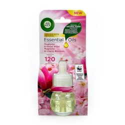 197.37 Eur/L Air Wick Fragrance Oil Bottle Fragrance Plug Magnolia Cherry Blossom 19 Ml