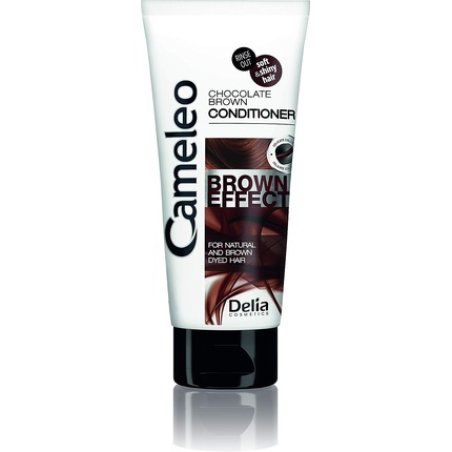 Cameleo Brown Effect Conditioner Nourishing Strengthening Treatment with Walnut Extract for Natural and Dyed Hair 200ml