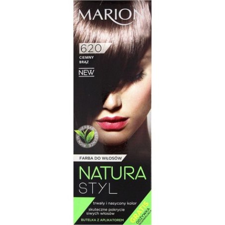 Marion Natura Styl Hair Color No. 620 Dark Brown