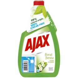 Ajax Lily of the Valley Glass Cleaner 750ml - Streak-Free