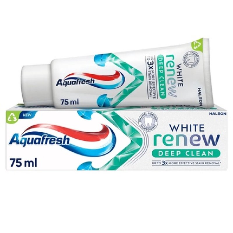Aquafresh White Renew Deep Clean Toothpaste 75ml