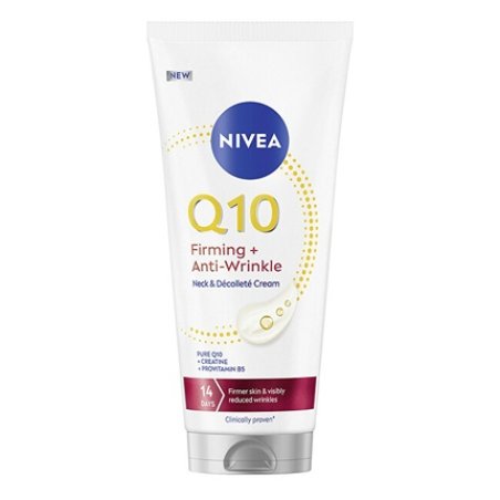 Nivea Firming And Anti-Wrinkle Neck & Decollete Cream Q10 200 Ml