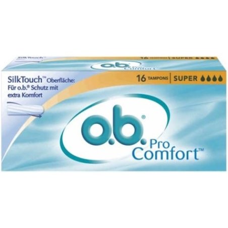 o.b. ProComfort Tampons Super 16 Pack