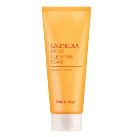 Farmstay Calendula Relief Cleansing Foam - 180ml