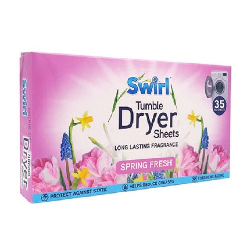 Tumble Dryer Sheet Lavender Tropical Spring Scented Laundry Softener 35 Sheets