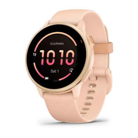 Garmin vívoactive 6 3,05 cm (1.2") AMOLED 42 mm Numérique 390 x 390 pixels Écran tactile Rose Wifi GPS (satellite)