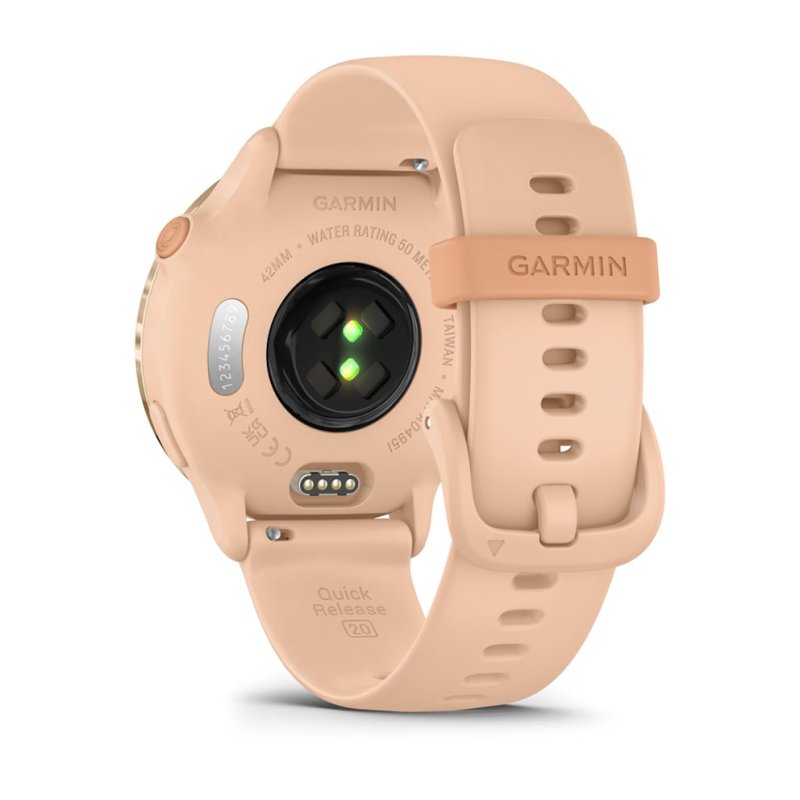 Garmin vívoactive 6 3.05 cm (1.2") AMOLED 42 mm Digital 390 x 390 pixels Touchscreen Pink Wi-Fi GPS (satellite)