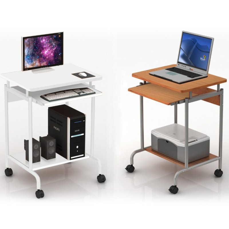 Techly ICA-TB S005 bureau d'ordinateur Hêtre