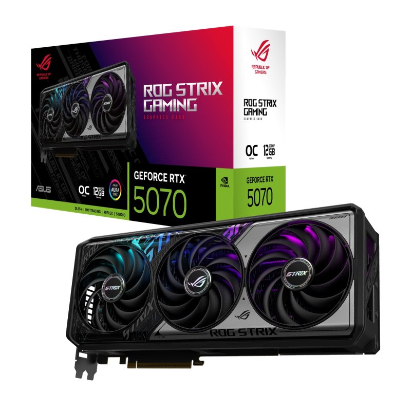 VGA Asus RTX5070 12GB ROG-STIRX O12G Gaming