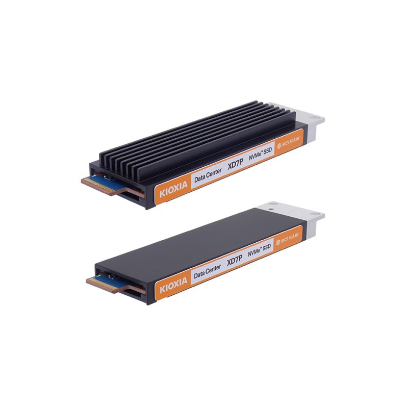 Kioxia XD7P 7.68 TB E1.S PCI Express 5.0 NVMe BiCS FLASH TLC