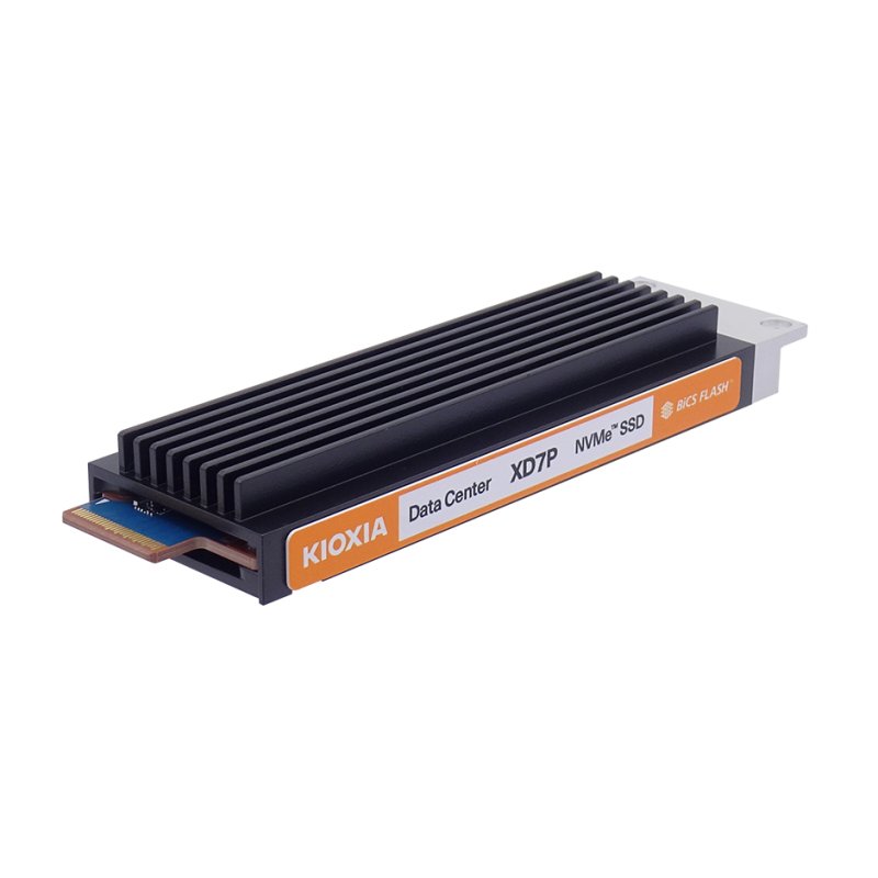 Kioxia XD7P 7.68 TB E1.S PCI Express 5.0 NVMe BiCS FLASH TLC