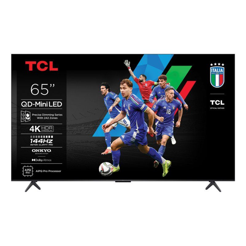 TCL C6K 65C6K TV 165.1 cm (65 ) 4K Ultra HD Smart TV Wi-Fi Metallic