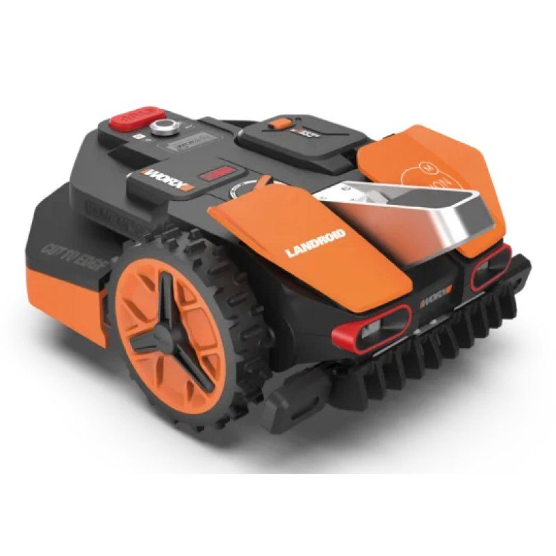 Mähroboter Landroid Vision AI M600 (orange/schwarz, Li-Ionen Akku 2,0Ah, Schnittbreite 18cm, ohne Begrenzung)