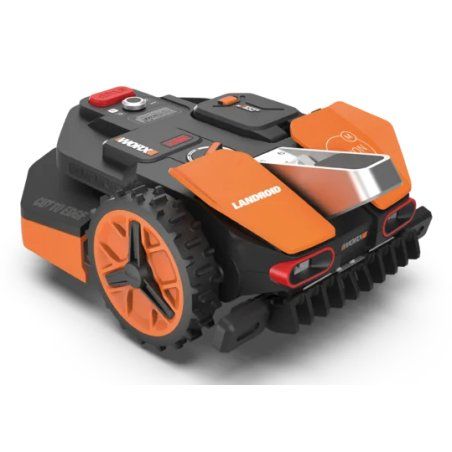 WORX Landroid Vision M600 Robotic lawn mower Battery Black, Orange, Red, Silver