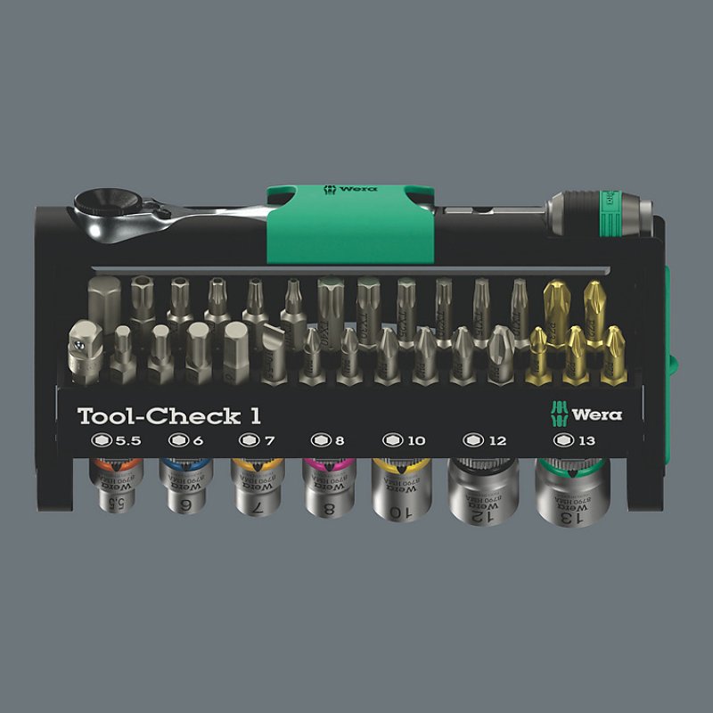 Wera Tool-Check 1 1 pc(s) Stainless steel