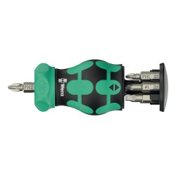 Wera Kraftform Kompakt Stubby magazine RA 4 Multi-bit screwdriver